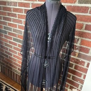 Adrienne Landau Elegant Beaded Wrap